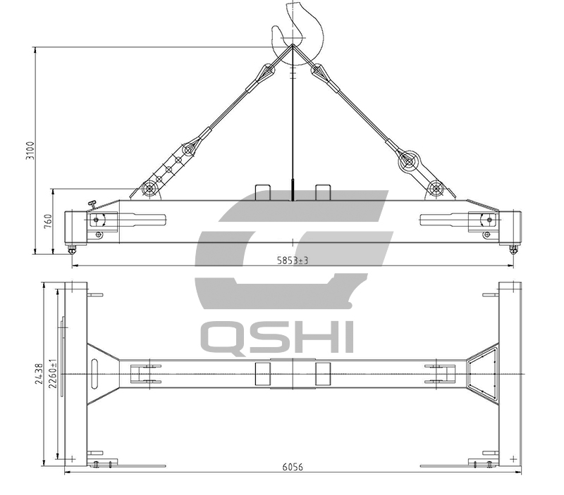 p-工字型20尺吊具