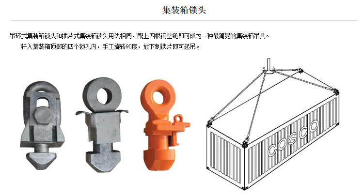 集装箱锁头