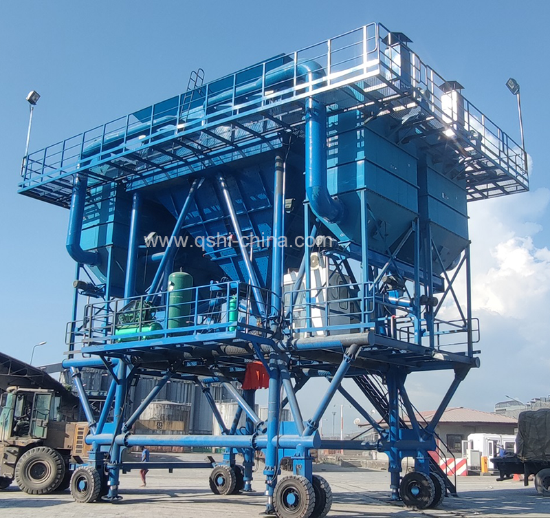 QSHI 50m3 dust-proof eco hopper